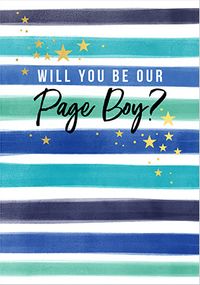 Tap to view Page Boy Wedding Card