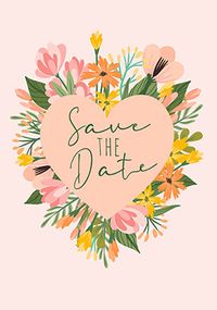Save The Date Wedding Card