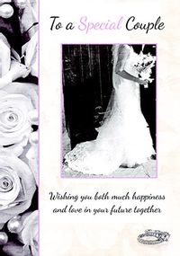 To a Special Couple Wedding Card