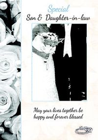 Special Son & Daughter-in-Law Wedding Card