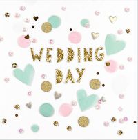 Tap to view Wedding Day Confetti Card