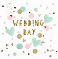 Tap to view Wedding Day Confetti Card