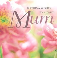 Wishful Birthday Card - Lovely Mum