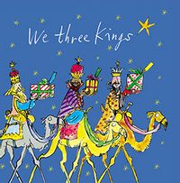 Quentin Blake We Three Kings Christmas Card