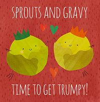 Sprouts and Gravy Christmas Card