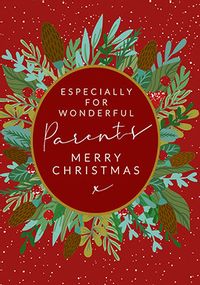 Tap to view Wonderful Parents at Christmas Card
