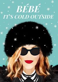 Tap to view Bebe it's Cold Outside Christmas Card