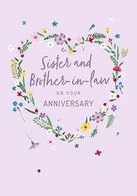 Tap to view Sister and Brother in Law Anniversary Card