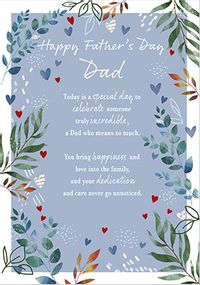 Tap to view Happy Father's Day Dad Verse Card