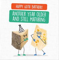 Tap to view Still Maturing 80th Birthday Card