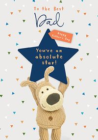 Tap to view Boofle - Absolute Star Happy Father's Day Card