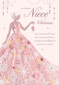 Tap to view Fantastic Niece Christmas Card