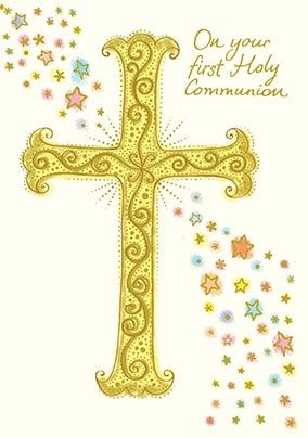 First Holy Communion Card