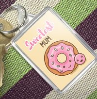 Tap to view Sweetest Mum Mother's Day Keyring