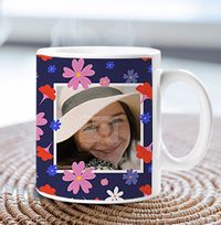 Floral Burst Lovely Wife Mug