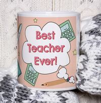 Best Teacher Ever Cute Mug