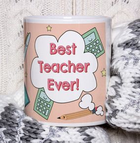 Best Teacher Ever Cute Mug