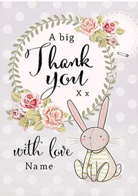 Tap to view A Big Thank You New Baby Personalised Card