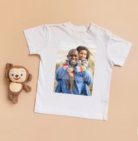 Tap to view Full Photo Upload Personalised Toddlers T-Shirt