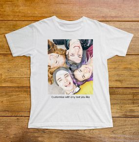 Customise Your Own Photo Toddlers T-Shirt