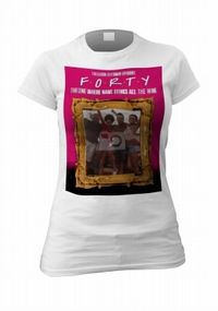 Tap to view F.O.R.T.Y Women's Birthday Photo T-Shirt