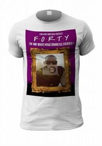 Tap to view F.O.R.T.Y Men's Photo Birthday T-Shirt