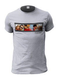 Personalised Best Dad Film Reel Multi Photo T-Shirt