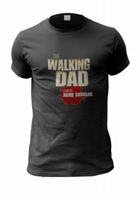 Tap to view The Walking Dad Box Set Spoof Personalised T-Shirt