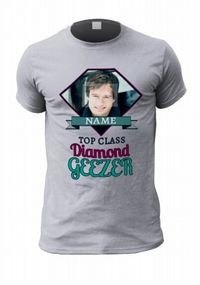 Diamond Geezer Funny Men's Photo T-Shirt