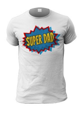 Super Dad Comic T-Shirt