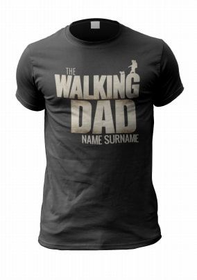 The Walking Dad Personalised T-Shirt