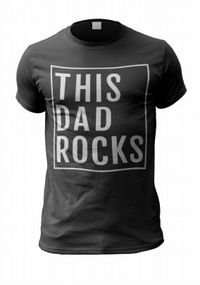 Tap to view This Dad Rocks Personalised Mens T-Shirt