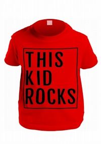 Tap to view This Kid Rocks Personalised T-Shirt