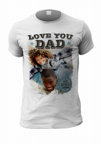 You're My Favourite Dad Personalised Photo T-Shirt