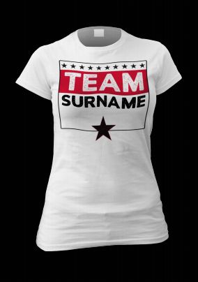 Personalised Family Team Women's T-Shirt