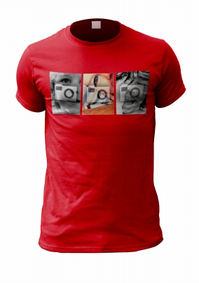 Three Photo Upload Personalised T-Shirt