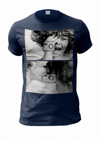 Tap to view Two Photo Upload Personalised T-Shirt