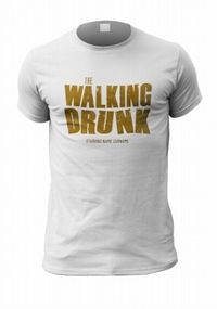 Tap to view The Walking Drunk Personalised Men's T-Shirt