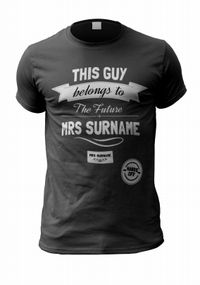 Tap to view Fiance Belongs to Future Mrs Personalised T-Shirt