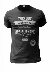 Tap to view Fiance Belongs to Future Mrs Personalised T-Shirt
