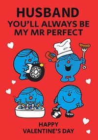 Mr Perfect Valentine's Card