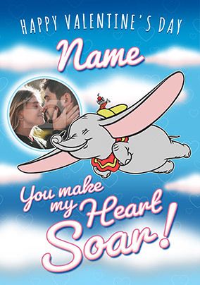 Dumbo Photo Valentine's Day Card