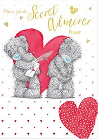 Tap to view Secret Admirer Personalised Valentine Card