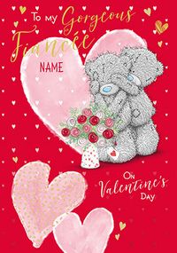 Tap to view Gorgeous Fiancée Personalised Valentine Card