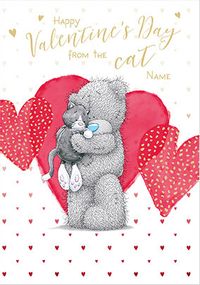 Tap to view From the Cat Personalised Valentine's Card