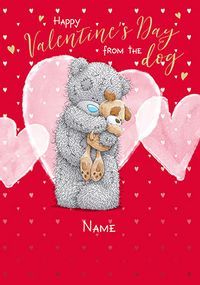 Tap to view From The Dog Personalised Valentine Card