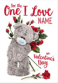 Tap to view Me To You Photo Finish - Roses Personalised Valentine's Card
