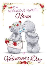 Me To You - Gorgeous  Fiancée Valentine's Card