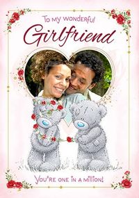 Me To You - Wonderful Girlfriend Photo Valentine's Card