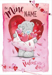 Me To You - Be Mine Personalised Card